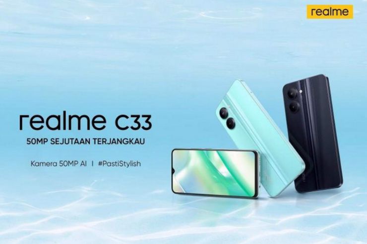 Review Spesifikasi HP Realme C33 Lengkap dengan Kapasitas Penyimpanan 128GB (Sumber: Yandex)