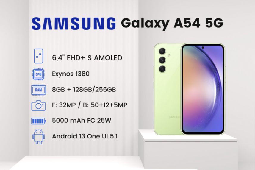 Samsung Galaxy A54 5G (Sumber: Yandex)