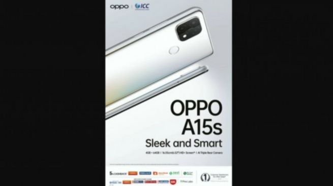 Oppo A15 (Sumber: Suara)